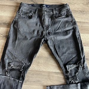 Hollister black skinny fit advanced stretch Jean W 32 X L30